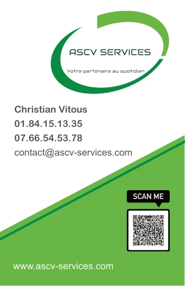 Carte de visite ASCV Services