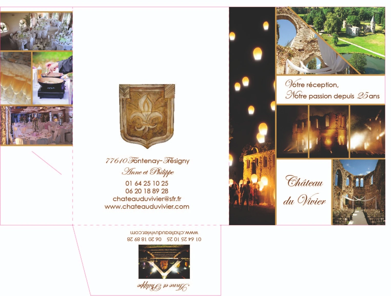 Chemise de présentation Château du Vivier